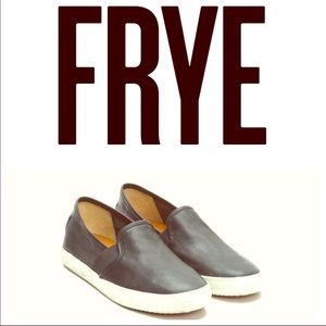 Frye Dylan Leather Slip Ons